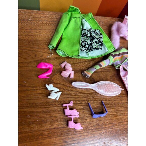 1990s vintage Barbie outfits overalls and assesories clothes collectable fashion - Picture 5 of 6